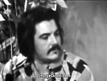 Threesome with girls who like to swallow 1960s vintage