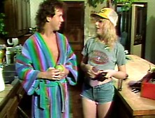 April West's cunt plowed well during a hot kitchen sex session