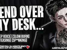 [male dom] Cocky Professor Spanks Your Bum Unprotected | YSF | male moaning