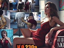 Captain Erogaming 3D Sex Game: Handjob with Stepmom MILF in Lingerie - Cuckold Cheating Wife Cartoon