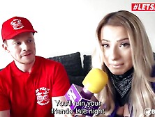 LETSDOEIT - Fortunate Amateur Stud Bangs Large Titties German Pornstar July Johnson