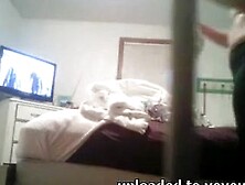 Real Hidden Cam! Young Blonde Kasey Changing Before Bed