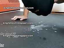 Dominatrix Boss Lady Humiliates Her Male Employee In A Sexual Way