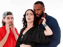 Cuckold son enjoying the view of Victoria Sunshine blacked