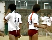 Late 90S High School Sports Festival Relay Red