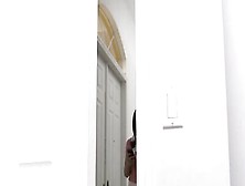 MILF and her stepdaughter are having a threeway with postman