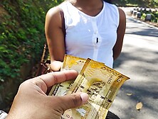 පාරේදී සෙට් වෙලා සල්ලි වලට ගහපු කෑල්ල Sri Lankan Garment Whore Sex For Money Go Back Home