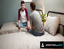 Heteroflexible - Trapped In A Conversion Camp,  Hung Jock Destroys Twink Adam Awbrides Ass 12 Min