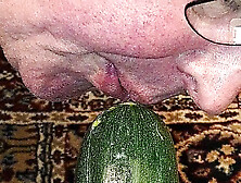 Ass Play With A Squash.