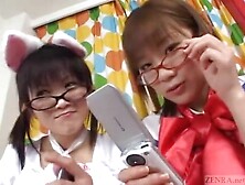 Subtitles Japanese virtual masturbation support