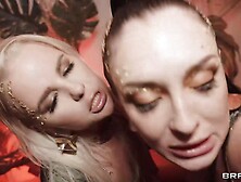 Slither Movie With Small Hands,  Charlotte Sins,  SlimThick Vic - Brazzers Official