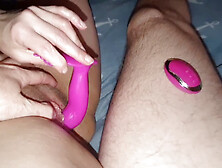 Caught By My Best Friend Using A Sex Pump,  She Goes Wild And Gives An Intense Handjob