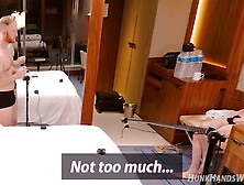 SHY college girl had NEVER ORGASMED..  until THIS STROKES! View her