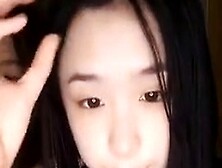 Small titted teen sucks upside down