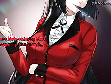 Decide the fate of your orgasm with Yumeko Jabami (Coin Toss JOI)