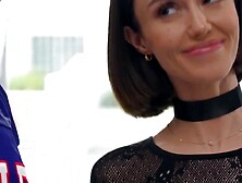 Christina Sage and Rose Caarter deliver great blowjob to my hard dick