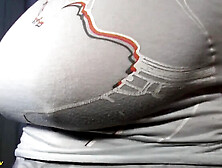 Horny Redhead BBW Teen with Monster Boobs Plays Rough and Extreme