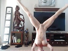 Yoga Session With Squirting!