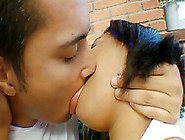 Long And Deep Kiss Interracial