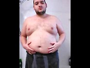 Fat Boy Takes A Shower