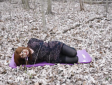 2019 Avaya Little Ties Herself Up In Th Woods Part 2