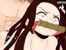 Nezuko Getting Fucked In The Ass At Demon Slayer Hotspring