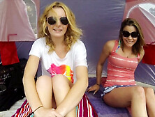 A Couple Of Young, Beautiful Lesbians Having Fun