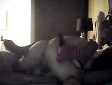 Luvs2cumm69 fucking his big-tit blonde wife,  J.  Lea-Ann Cums,  makes her cum and eats it all before he cums inside her perfect pu