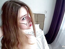 She Makes Her Stepbro Cum On Her Face