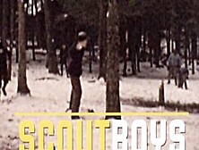 Scoutboys - Hot,  Smooth Scout Boys Wrestle Then Bang Bareback Into Tent