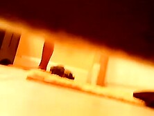 Shay preggo belly after shower