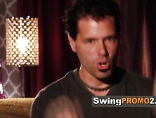 Swingers go see strippers as a group