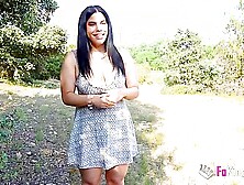 Amanda Luxor And Her Naked Date!! Shes Going To Try Some Outdoor Fun