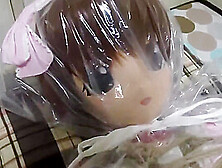 cocoasoft japanese bondage breathplay kigurumi bondage wsm mikeneko suffoca