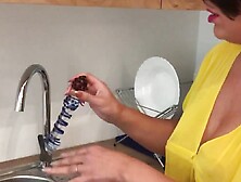 Gaze at my tits while I strokve myself