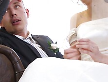 Beautiful Bride Fucks Stranger While Hubby Cuckolds