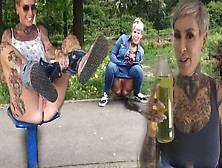 This Is How Public Sluts Piss - Public,  Outdoor,  Pissed Off! Compilation