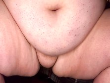 Upclose Ssbbw Tummy Bad Dragon Dildo