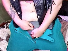 FTM pup plays with her boypussy