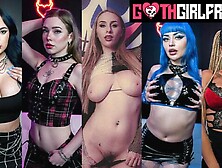 Bubbly Jewelz Blu and Angel Youngs's gothic scene