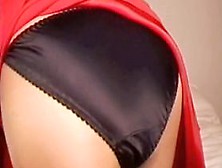 Red Suit Black Lingerie