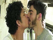 Latinmilk - Cute Curly Haired Boy Sucks Off A Sexy Stud?s Fat Dick