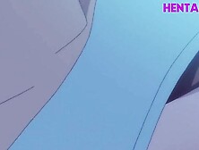 Lucky Day For Boy With Horny Hentai Brunette Stepsistrer