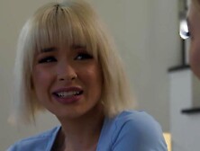 Good-looking babes Adira Allure and Jessie Saint are getting tender