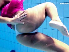 Marvelous Girl Zlata Filmed Swimming Naked Underwater