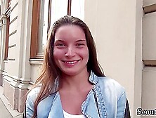 Entice Slender Anita B To Anal Screw At Fake Model Casting