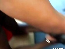 Sex with chocolate babe