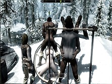 Bitches Strapped And Pounded! Hard Sex Bandits! | Pc Game,  Skyrim Sex Mods