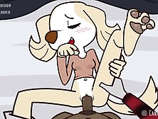 Cartoon dirt with desirable greedyneko from Verified Amateurs