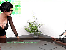 Erotic visual novel featuring big-boobed brunettes and hot blondes in steamy stories